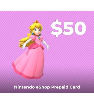 eShop Prepaid Card $50 CA Nintendo eShop Key 